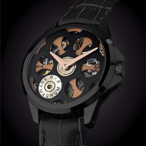 アーティアの高級腕時計 ロシアンルーレット A1 Black & ArtyOr