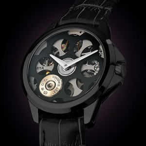 ArtyA Swiss Luxury Watches - Russian Roulette A1 Black and Gray