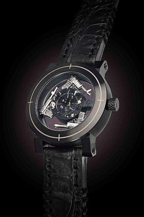 BASELWORLD2015 new watch  ArtyA Black Mini Gun