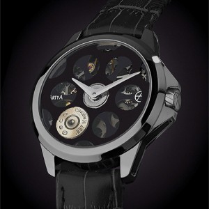 ArtyA Swiss Luxury Watches - Russian Roulette Desert Eagle Black