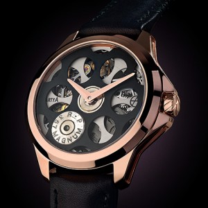 ArtyA Swiss Luxury Watches - Russian Roulette Full Gold