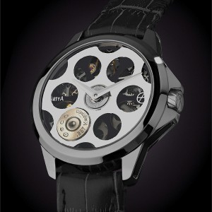 ArtyA Swiss Luxury Watches - Russian Roulette Desert Eagle Steel