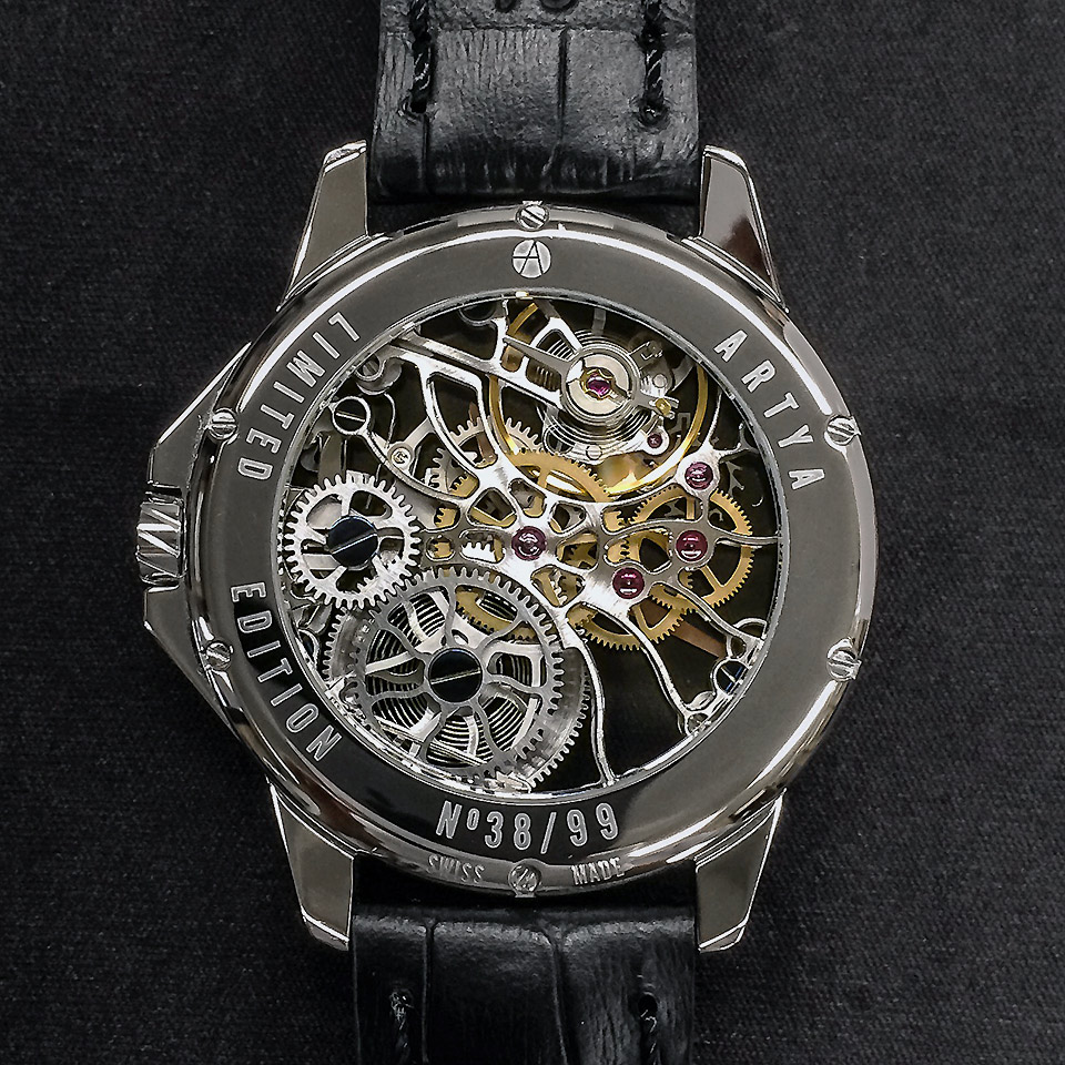 ArtyA’s new fully skeleton timepiece Shams