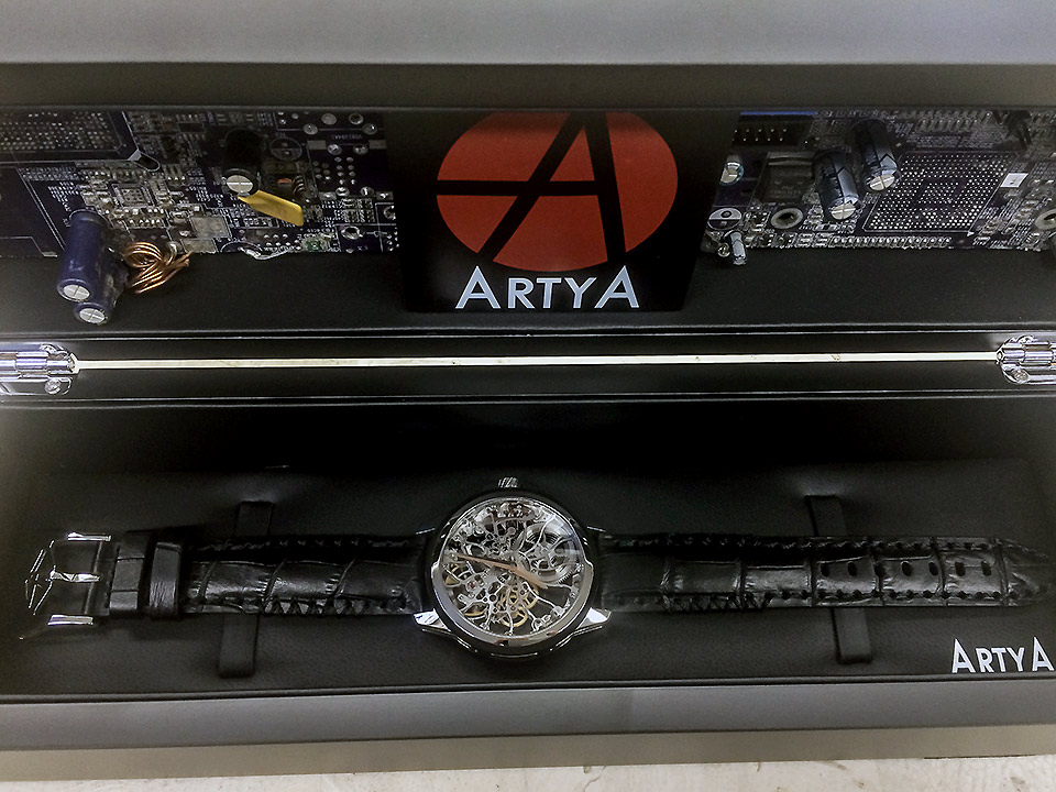 ArtyA’s new fully skeleton timepiece Shams