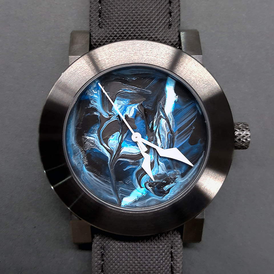 アートダイアルの腕時計