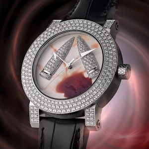 ArtyA Diamond Watch Blood and Bullets