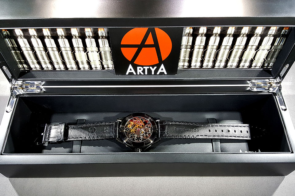 ArtyA　Russian Roulette Black Engraved
