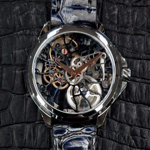 ArtyA のスケルトン時計