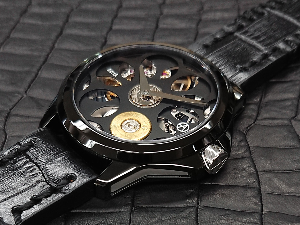 ロシアンルーレットは機械式腕時計の造形美
