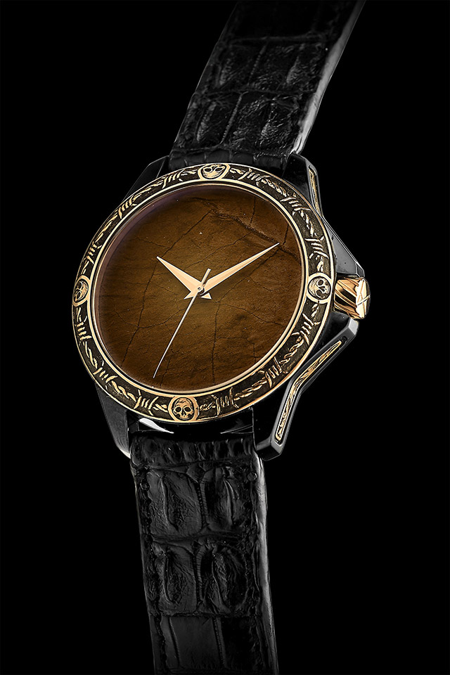 ArtyA Gold Tobacco Engraved