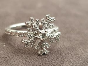 ArtyA Jewelry Snowflake Diamonds Ring