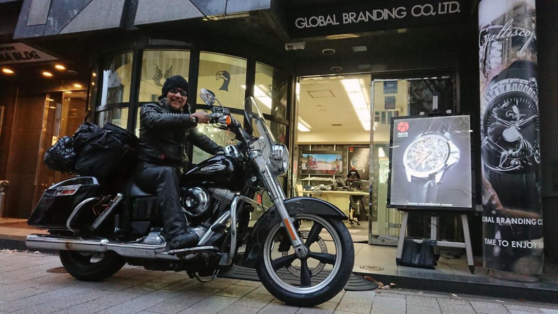 ArtyA Japan Harley Davidson road trip