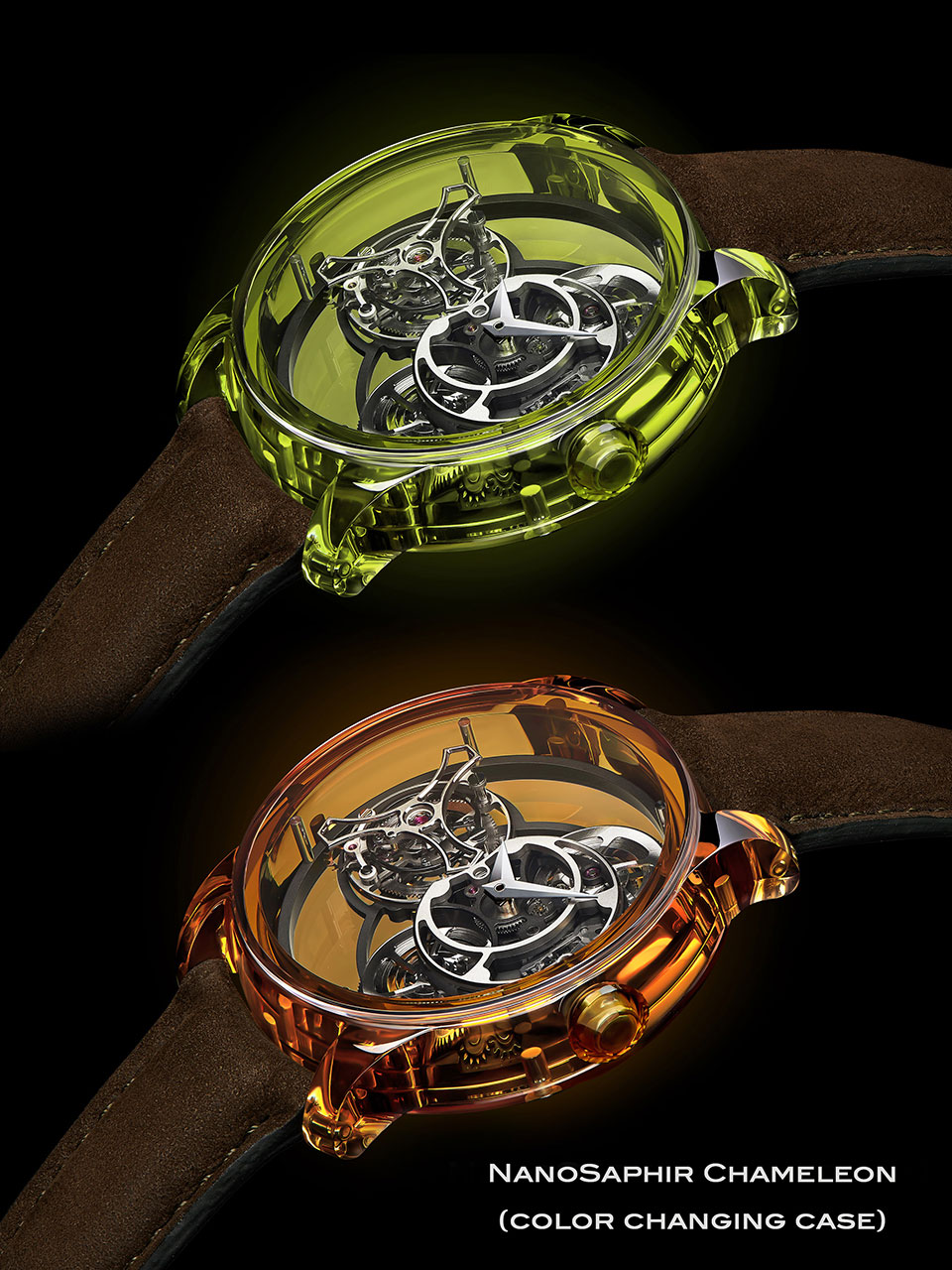 Tiny Purity Tourbillon NanoSaphir Chameleon