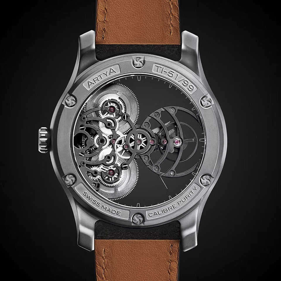 ArtyA Purity Wavy HMS Non-Mirror Titanium