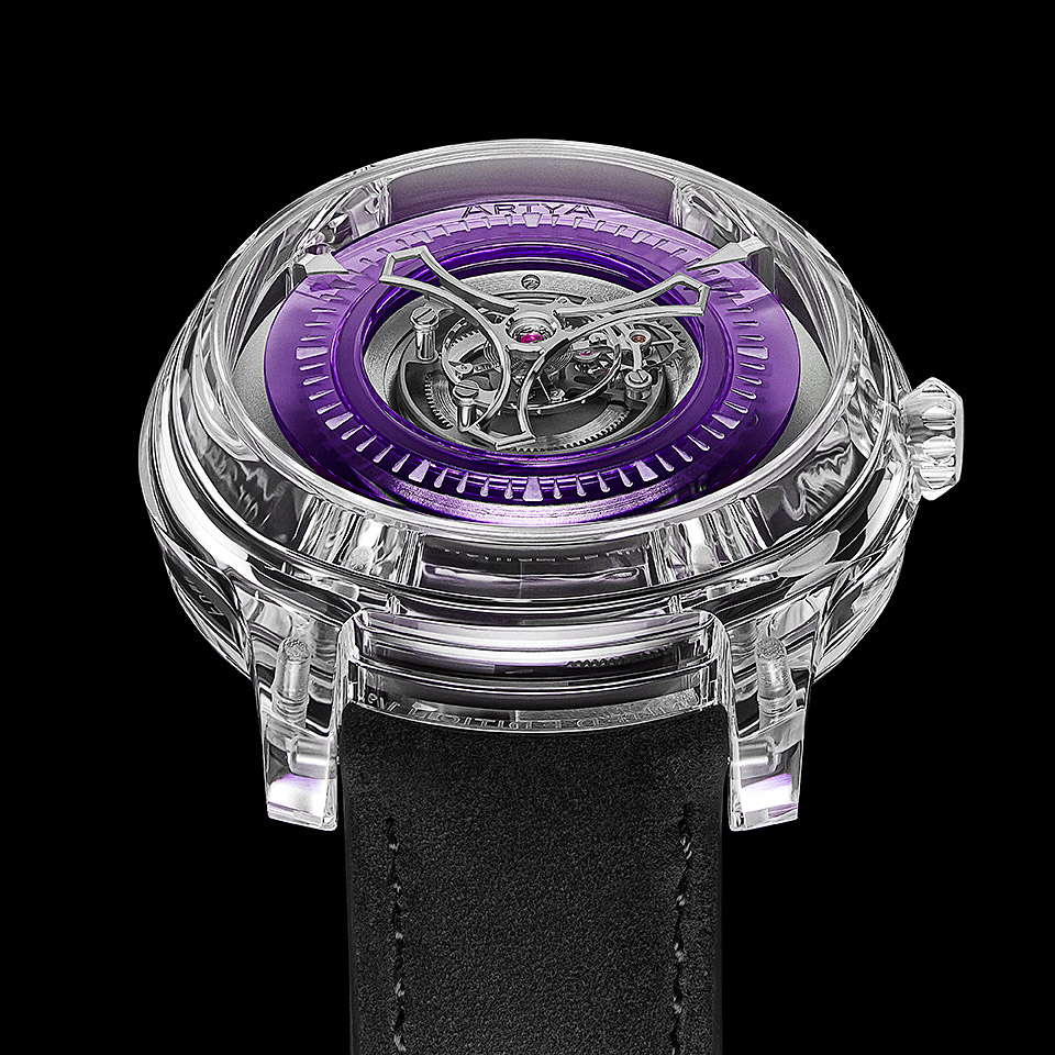 ArtyA Purity Central Tourbillon Purple