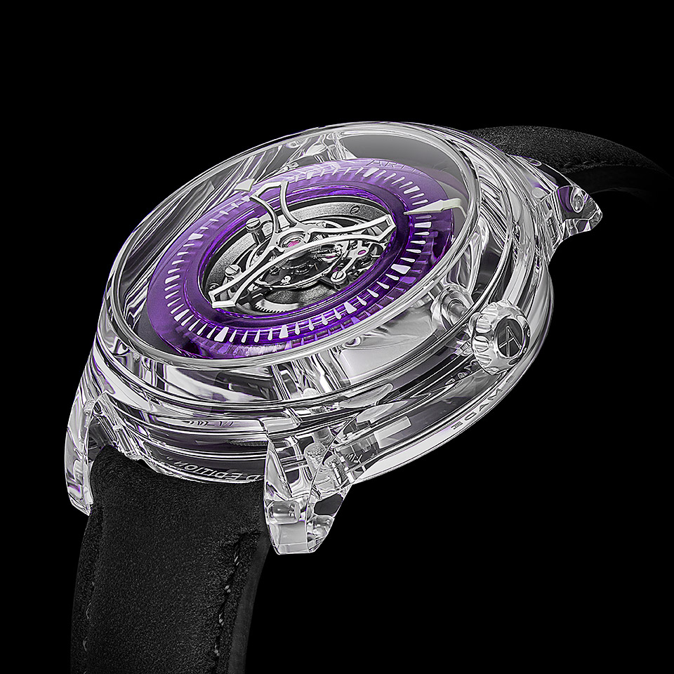 ArtyA Purity Central Tourbillon Purple