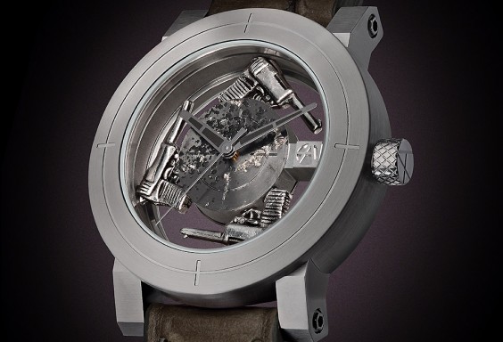 BASELWORLD2015 New Watch ArtyA Mini Gun Steel