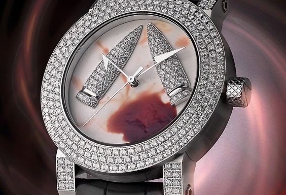 ArtyA Diamond Watch Blood and Bullets