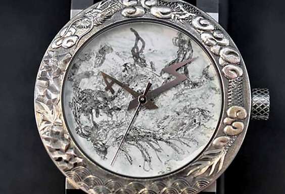 ArtyA Hand engraved watch Dragon3